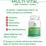 MULTI-VTL Q10 - Vitaminas + Q10 + Inositol + Colina